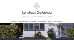 Desktop Screenshot of landhaus-grafenholz.de