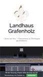 Mobile Screenshot of landhaus-grafenholz.de